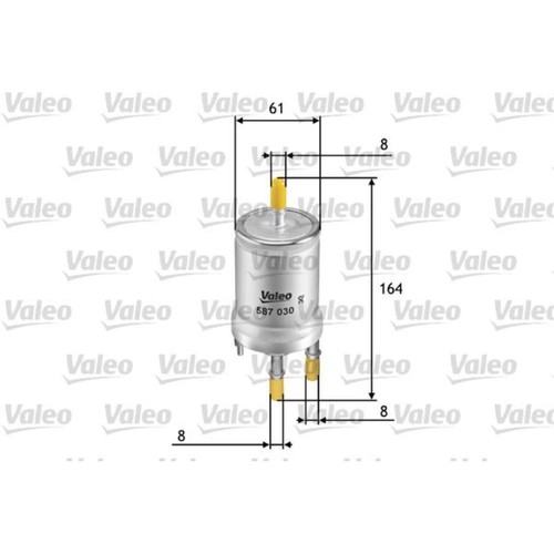 Filtro carburante valeo per - carburante,