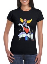 T shirt Goldrake Donna Bambino Maglietta Robot Anni 80 Tee shirt Goldorak Femme