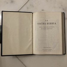 LA SACRA BIBBIA VERSIONE RIVEDUTA GIOVANNI LUZZI 1968