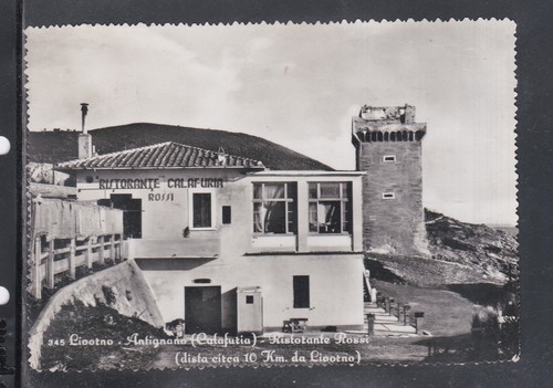 Cartolina livorno antignano - livorno,