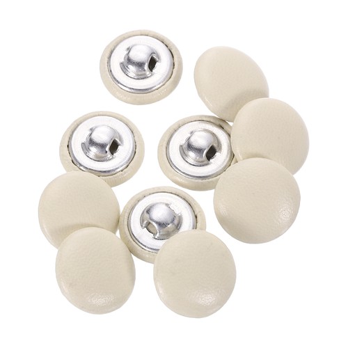 15mm aluminum round - 10, buttons