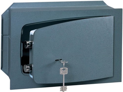 Cassaforte muro con chiave - a,