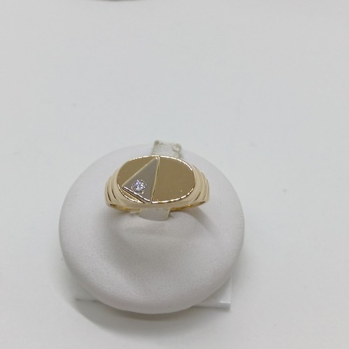 Anello uomo oro giallo e - giallo,