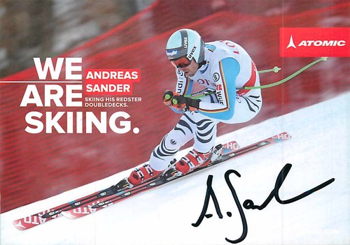 Biglietto autografo andreas - autografo,
