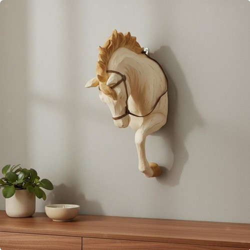 Testa cavallo parete con - cavallo,