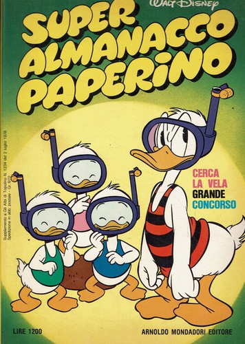 Super almanacco paperino - super, serie