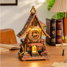 OROLOGIO A CUCÙ 3D LEGNO