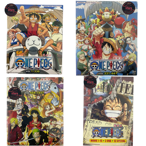 Dvd anime one - piece, complete