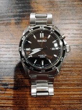 Orologio Seiko Kinetic Uomo Nero - SKA347