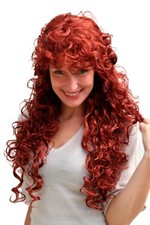 Parrucca Donna Rosso Lungo
