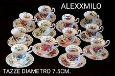 ROYAL ALBERT TAZZA TAZZINA CAFFè+SOTTO TAZZA FLOWER OF THE MONTH MESE A SCELTA