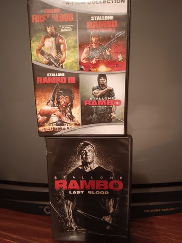 Rambo film dvd - 5, set