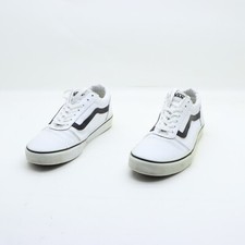 Vans Old Skool usate EUR 41 UK 7.5 US Wo's 8.5  (Cod.SS4027) uomo basse bianco
