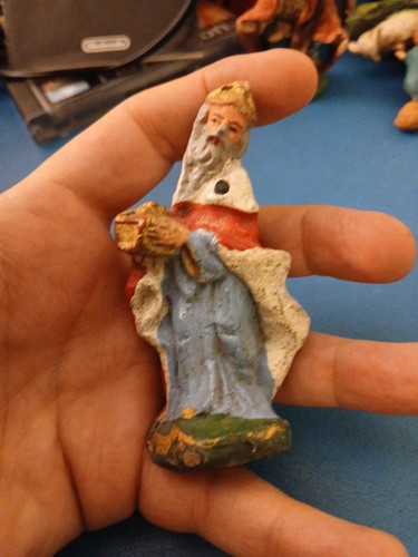 Personaggio presepe vintage - vintage,