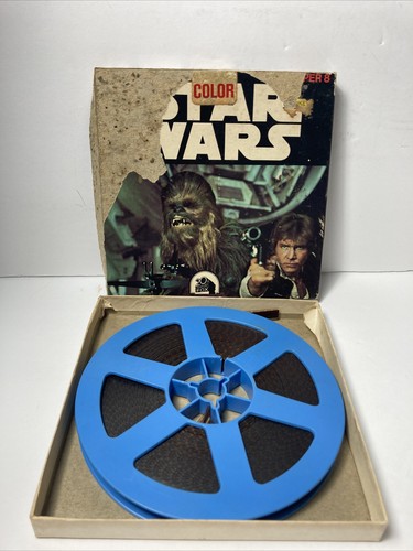 Star wars super 8mm film - star,