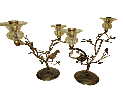 Coppia candelabri - candelabri, 11"