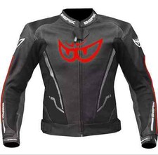 BERIK Moto MotocicloCE Protetto Armatura Sport Uomini Replica Pelle Giacca