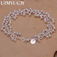 URMYLADY Braccialetti Argento