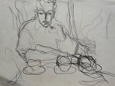 Ritratto Di Uomo Al Tavolo