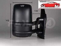 RETROVISORE DX MANUALE BRACCIO LUNGO PER RENAULT MASCOTTE 01/1998>/MASTER 02/199