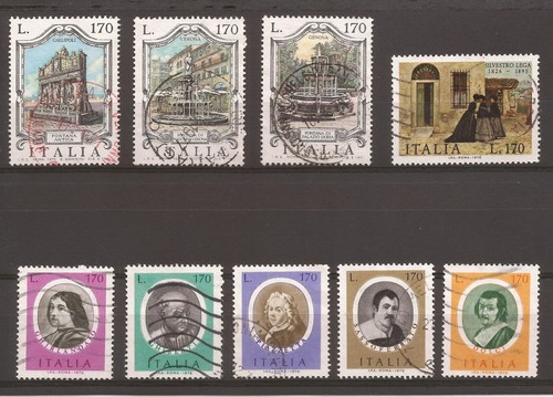 1976 serie artisti - serie,