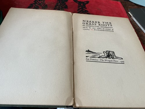 Sherwood anderson 1929 nearer - 1929,