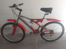 Bicicletta Mountain Bike Girardengo rosso-argento unisex-adulto Usato-comenuovo