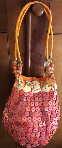 Borsa mano donna - mano, arancione