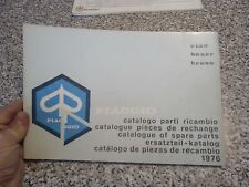 Catalogo Parti Ricambio Piaggio CIAO BOXER BRAVO 1976_no Vespa Ape Si Lambretta 