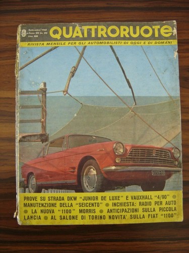 Quattroruote 81 settembre - quattroruote,