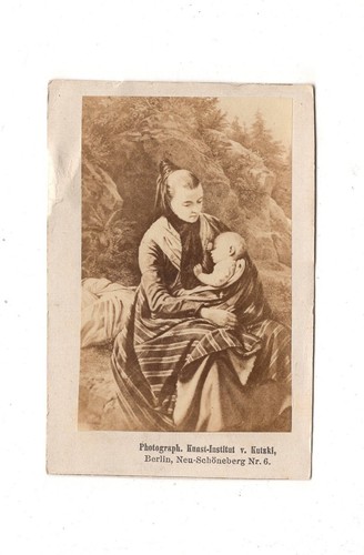Foto cdv quadro artistico - foto,