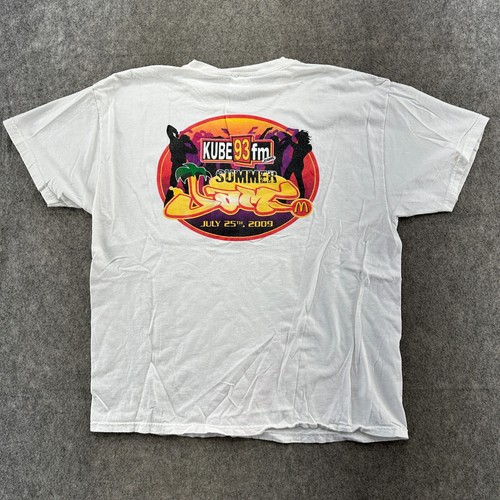Vtg kube shirt mens xl - kube, fm