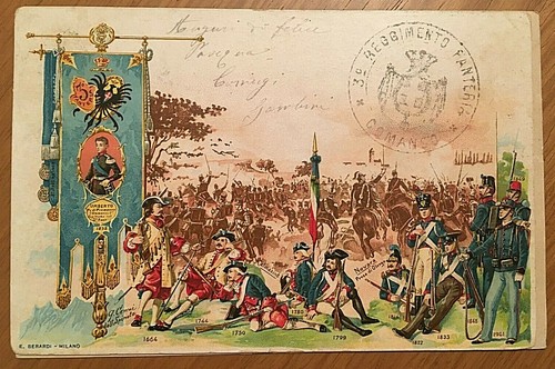 Cartolina militare - cartolina, 3°