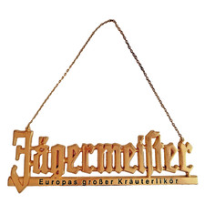 Insegna JAGERMEISTER tono oro