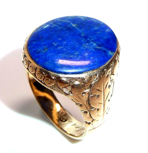 Anello uomo oro 585