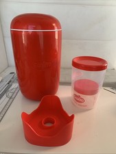 Yogurtiera Pre Loved EasiYo 1kg Yogurt Rosso con Barattolo (nu2)B/R)