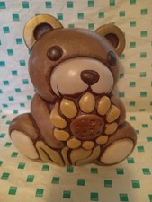 Orso ? Teddy Marrone Con Girasole ? Thun Vecchia Produzione 