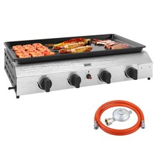 Outsunny piastra barbecue - outsunny,
