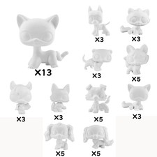 51 Pezzi Mini Pet Shop Collie