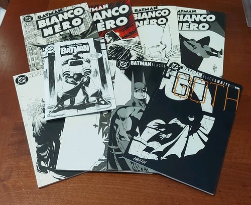 Batman black white bianco - batman,