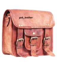 Borsa a tracolla da donna in pelle dall'aspetto vintage attraente messenger f...