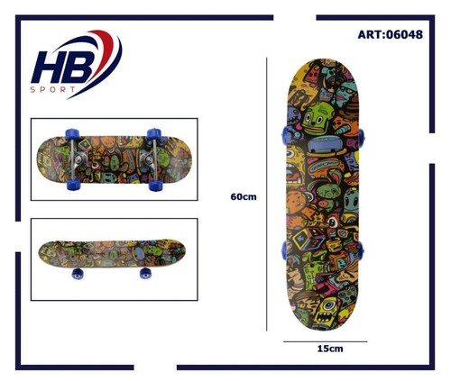 Skateboard skate legno - skate, in
