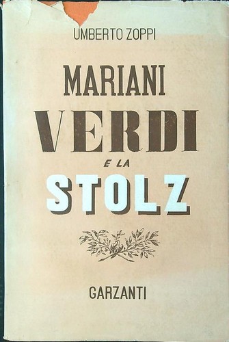 Mariani verdi stolz zoppi - mariani, la