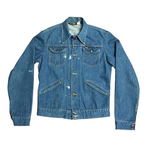 Giacca denim vintage wrangler - giacca,