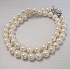 Collana di perle Akoya 7,5-8