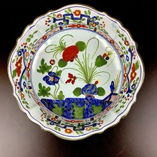 Servizio piatti vintage CACF Faenza Garofano garofano blu 10,5” anni 50-70 senza patatine