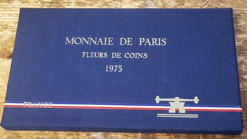 Francia franc kms 1975 fdc - franc-kms,