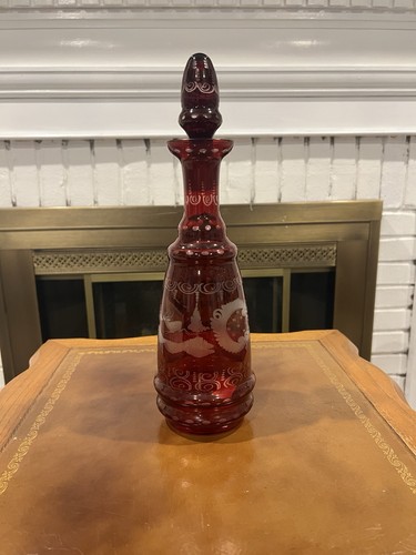 Decanter vetro boemia - in,
