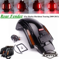 Sistema parafango posteriore a LED per Harley Touring CVO Street Road Electra Glide 2009-13