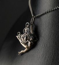 Ciondolo argento sterling fata